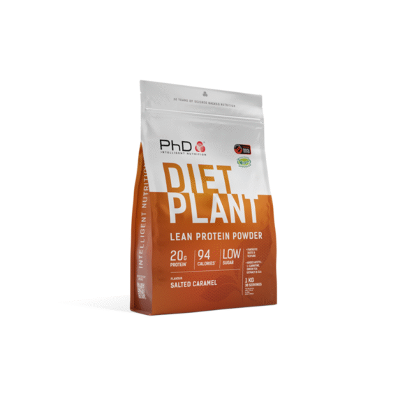 PhD – Diet Plant Protein Вегански протеин - Солена карамела 1кг